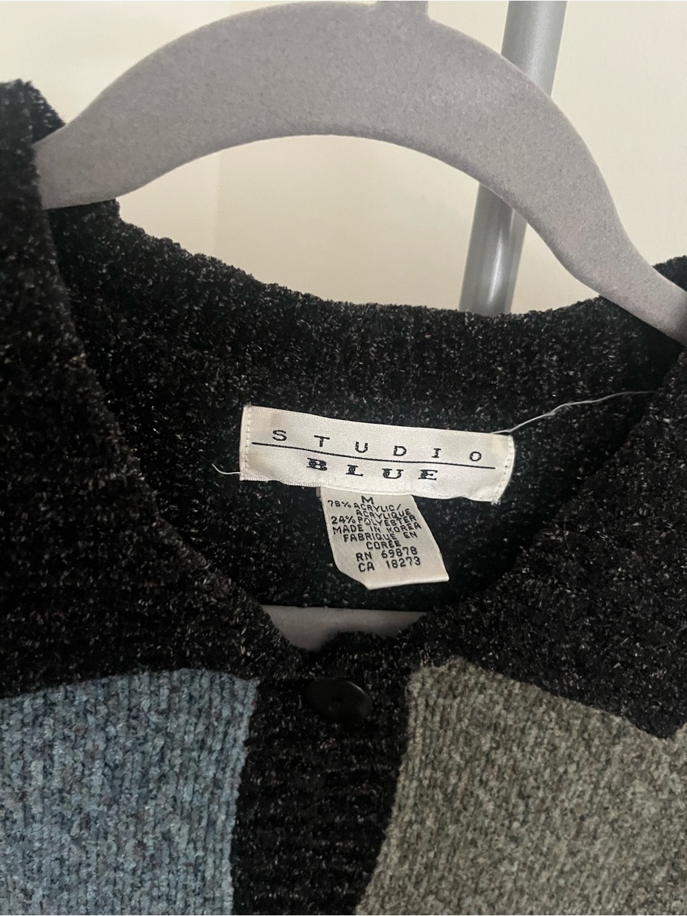 Color block Cardigan - Picture 3 of 3
